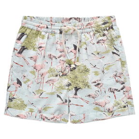 ALIKI DARJEELING FLAMINGO SHORTS - SHORTS