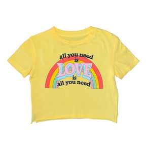 ALL YOU NEED IS LOVE TSHIRT - ROWDY SPROUT
