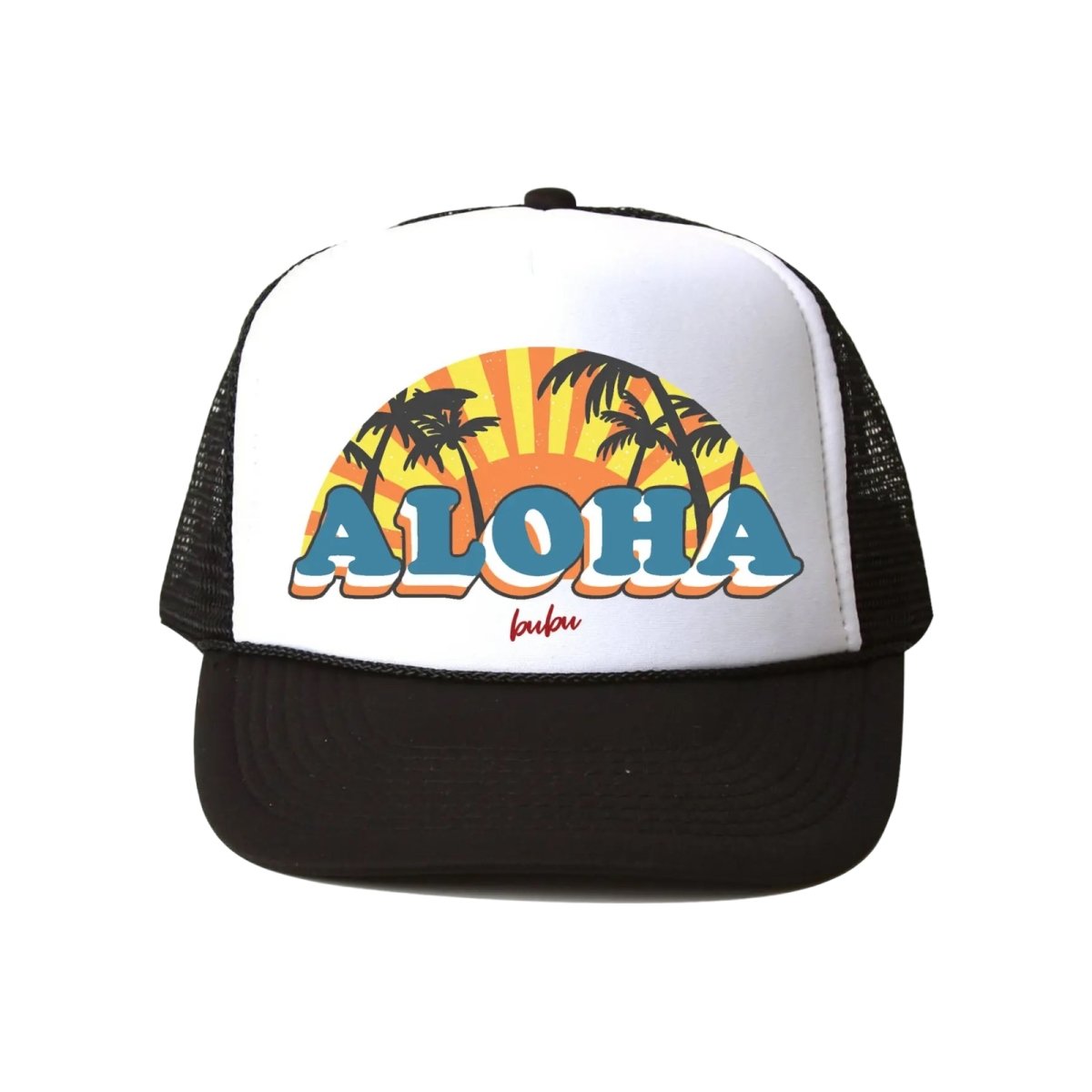 ALOHA SUN TRUCKER HAT - HATS