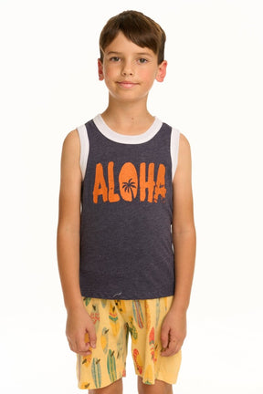 ALOHA TANK TOP (PREORDER) - CHASER KIDS