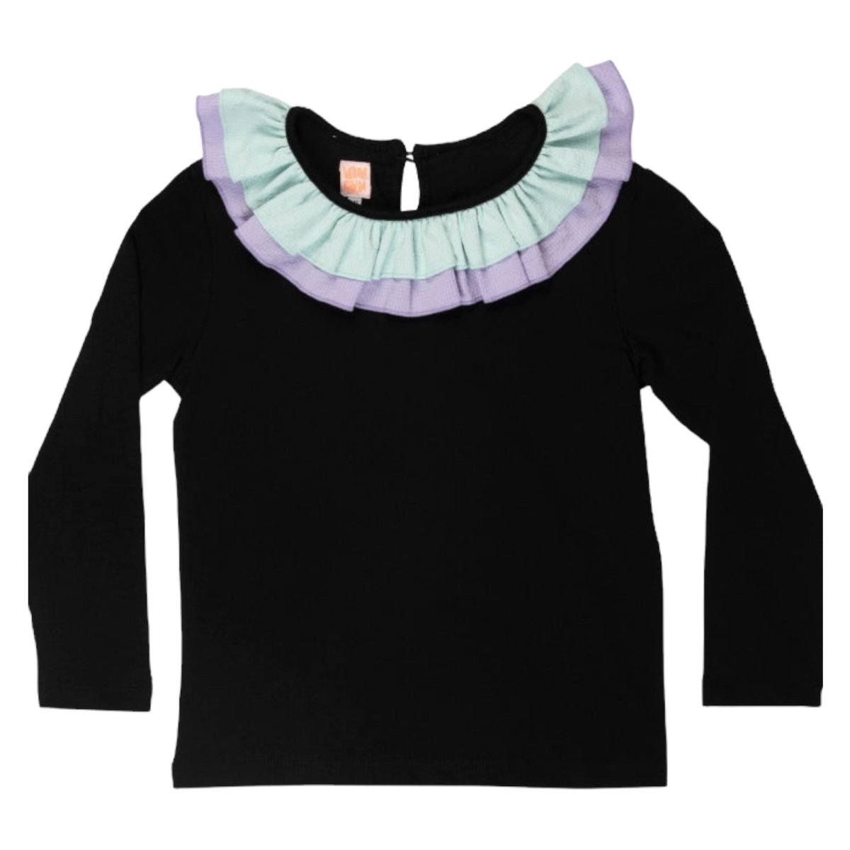 AMINA MIX LONG SLEEVE TOP - LONG SLEEVE TOPS