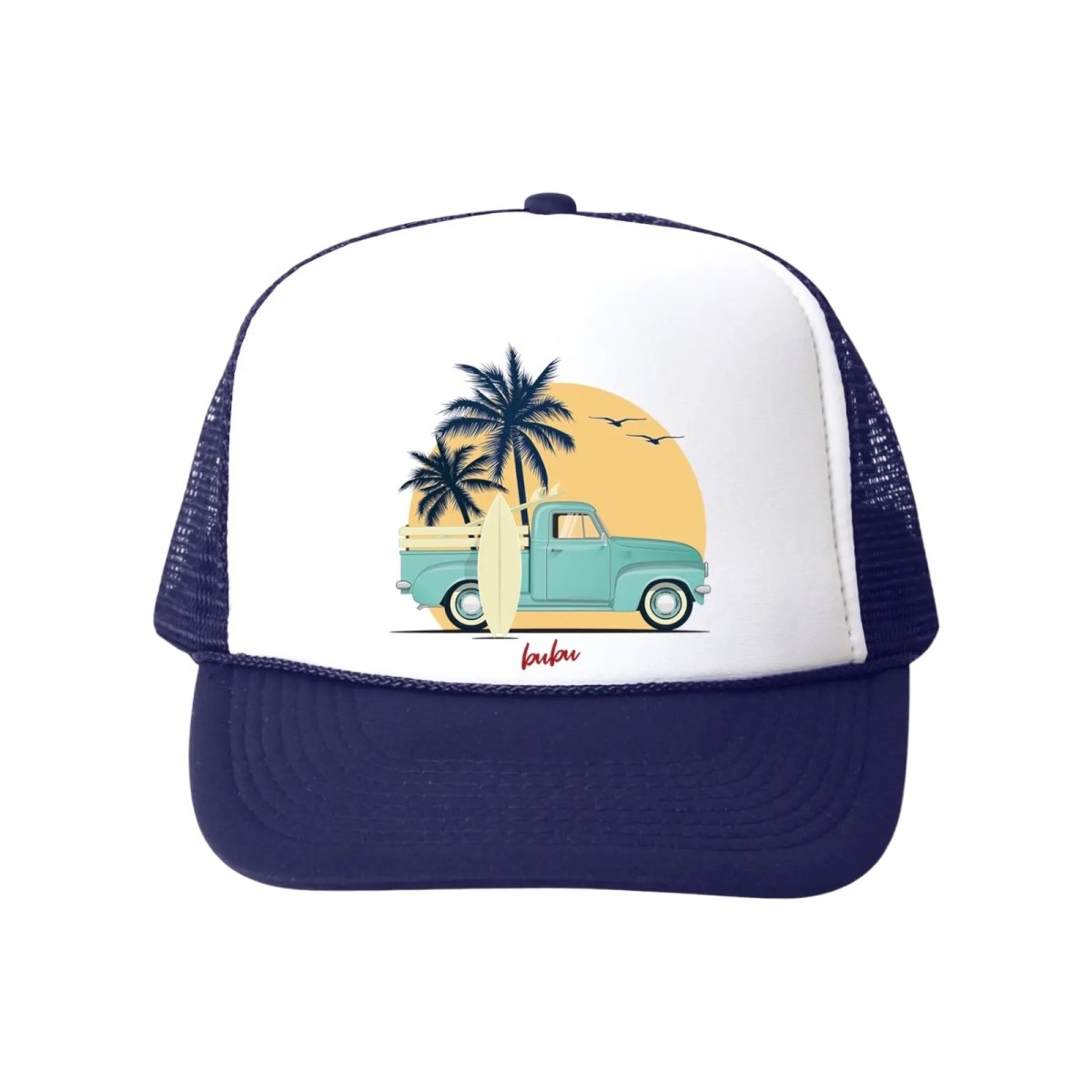 BEACH TRUCK TRUCKER HAT - HATS