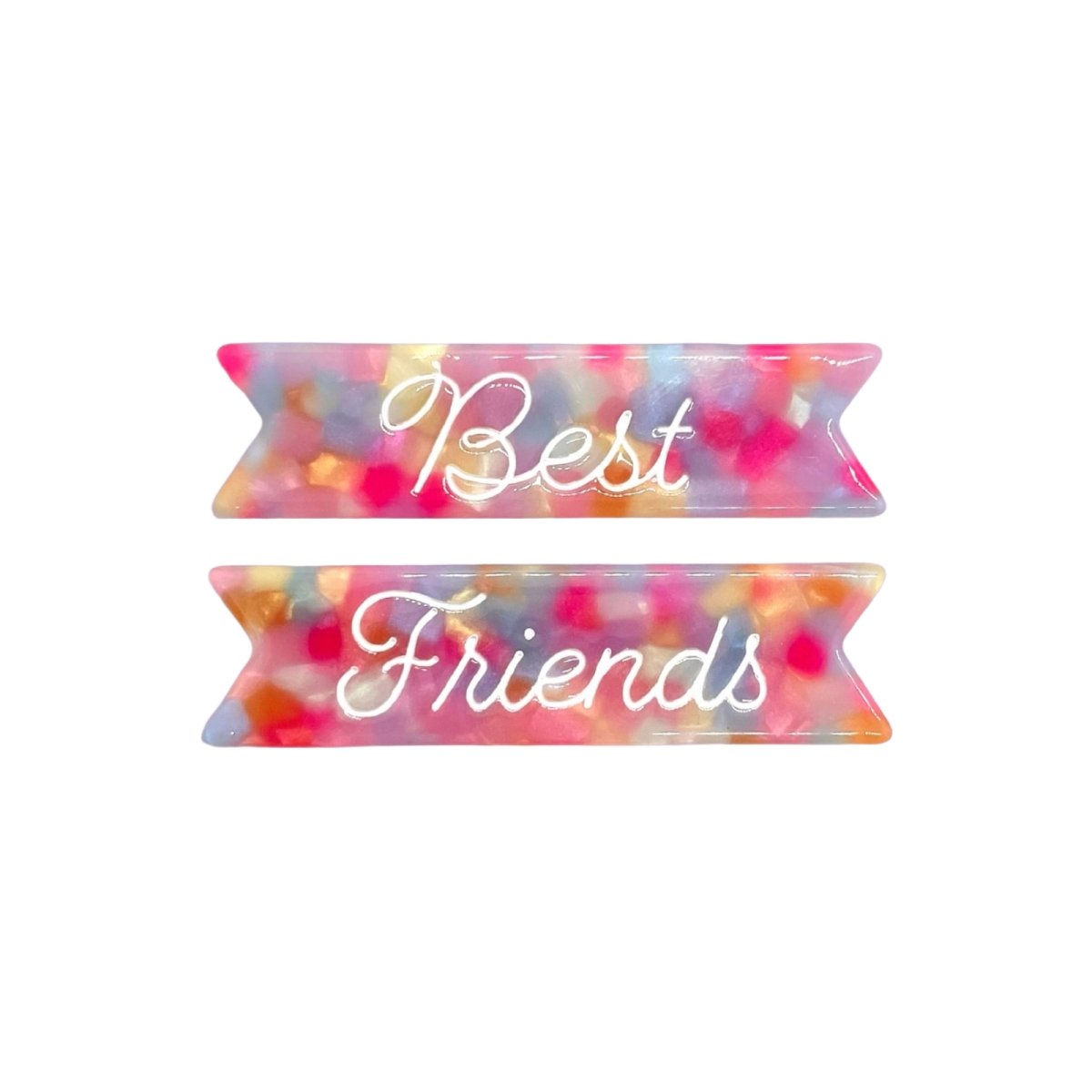 BEST FRIENDS HAIR CLIP SET OF 2 - CLIPS