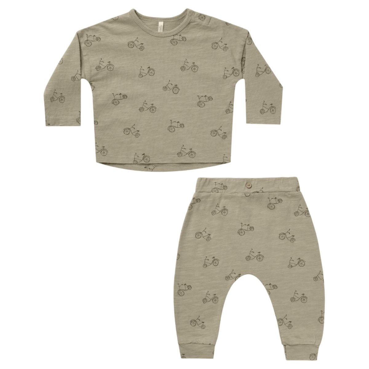 BICYCLES LONG SLEEVE AND PANTS SET - RYLEE + CRU