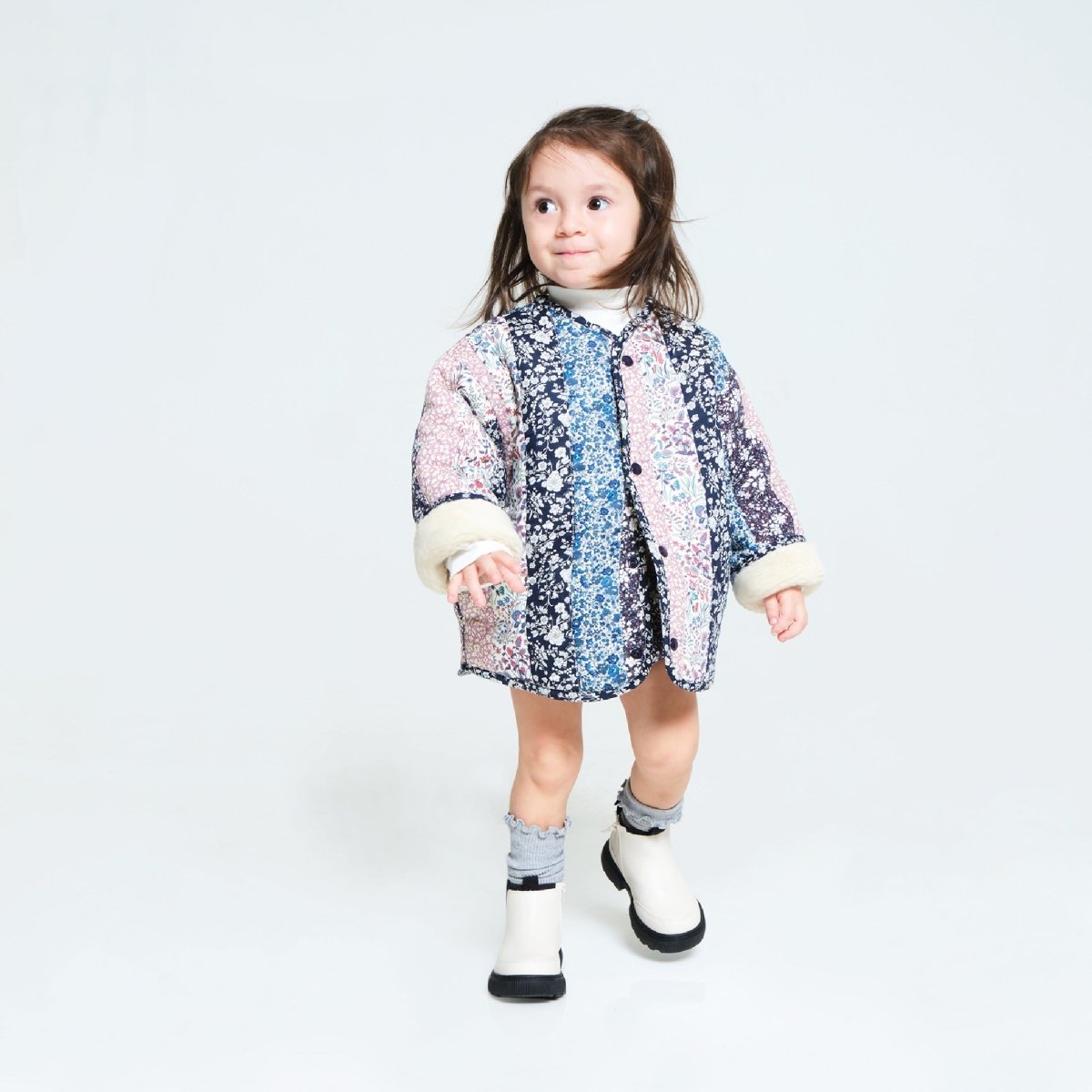 BINGLEY PATCHWORK QUILTED JACKET (PREORDER) - ESTHER
