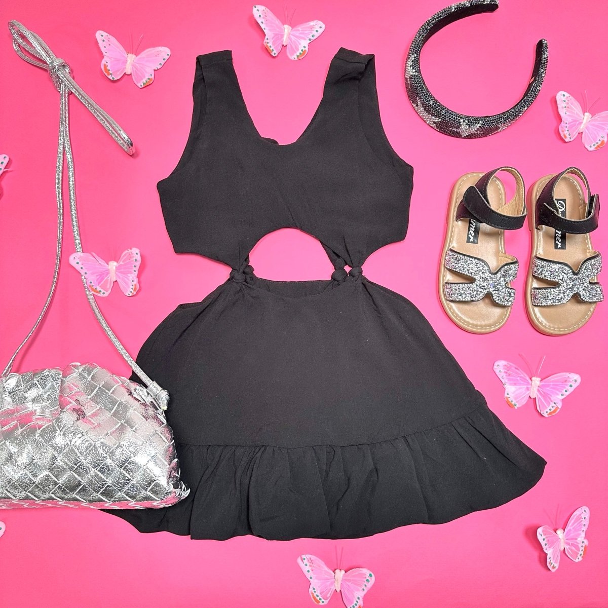 BLAIR CUTOUT DRESS - PEIXOTO KIDS