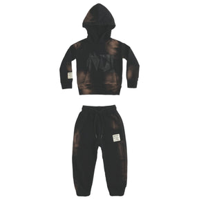 BLEACH HOODIE AND SWEATPANTS SET - SET