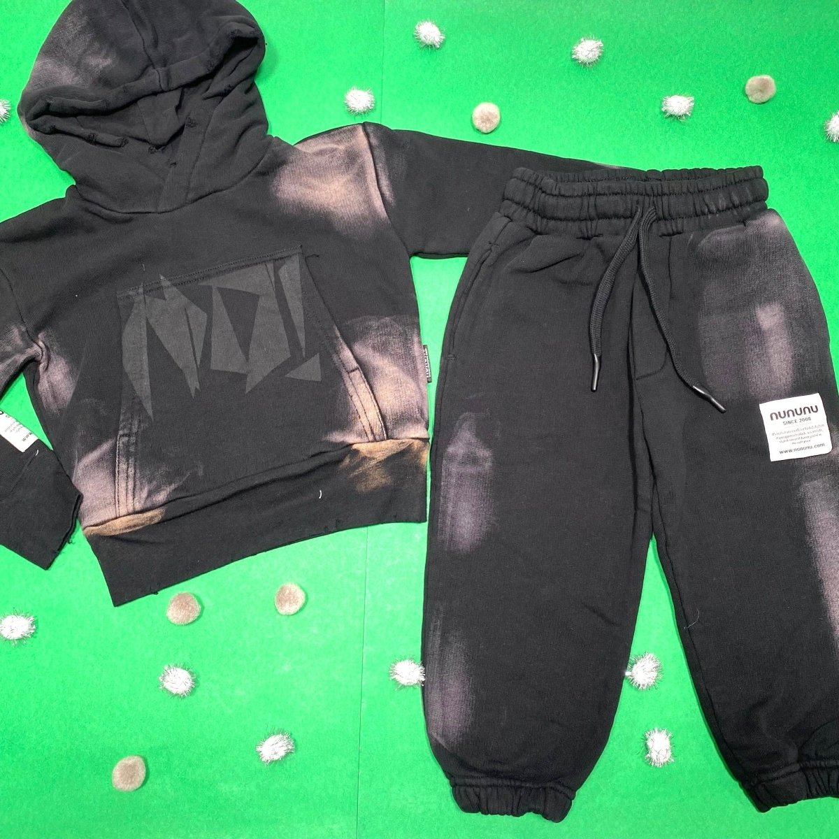 BLEACH HOODIE AND SWEATPANTS SET - SET
