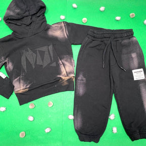 BLEACH HOODIE AND SWEATPANTS SET - SET