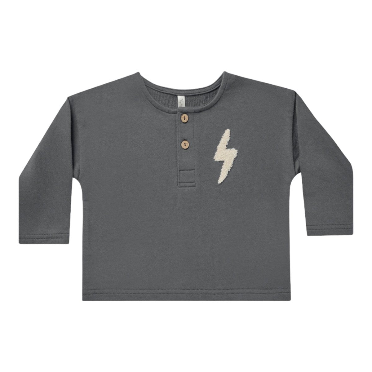 BOLT HENLEY LONG SLEEVE TSHIRT - RYLEE + CRU