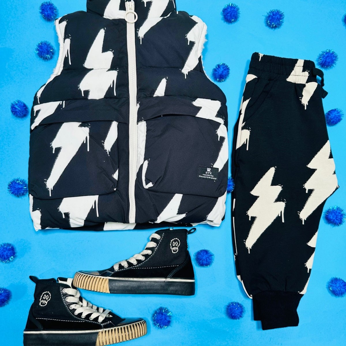 BOLT SWEATPANTS - ROCK YOUR BABY