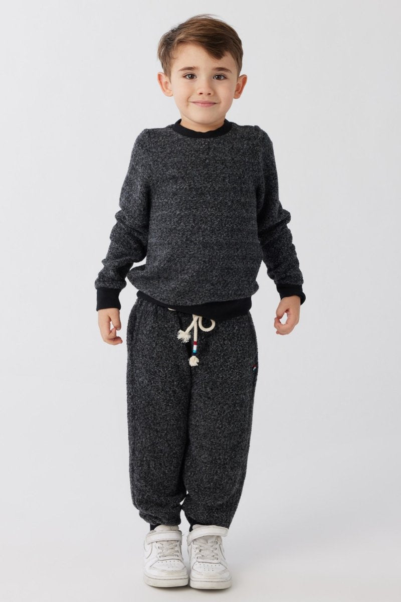 BRUSHED BOUCLE SWEATPANTS (PREORDER) - SOL ANGELES KIDS