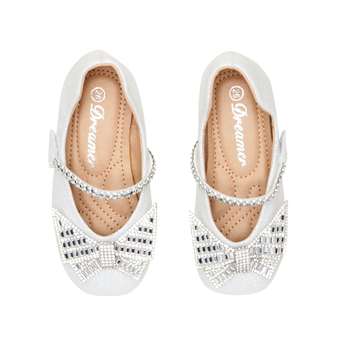 BUTTERFLY CRYSTAL GLITTER SHOES - MINI DREAMERS