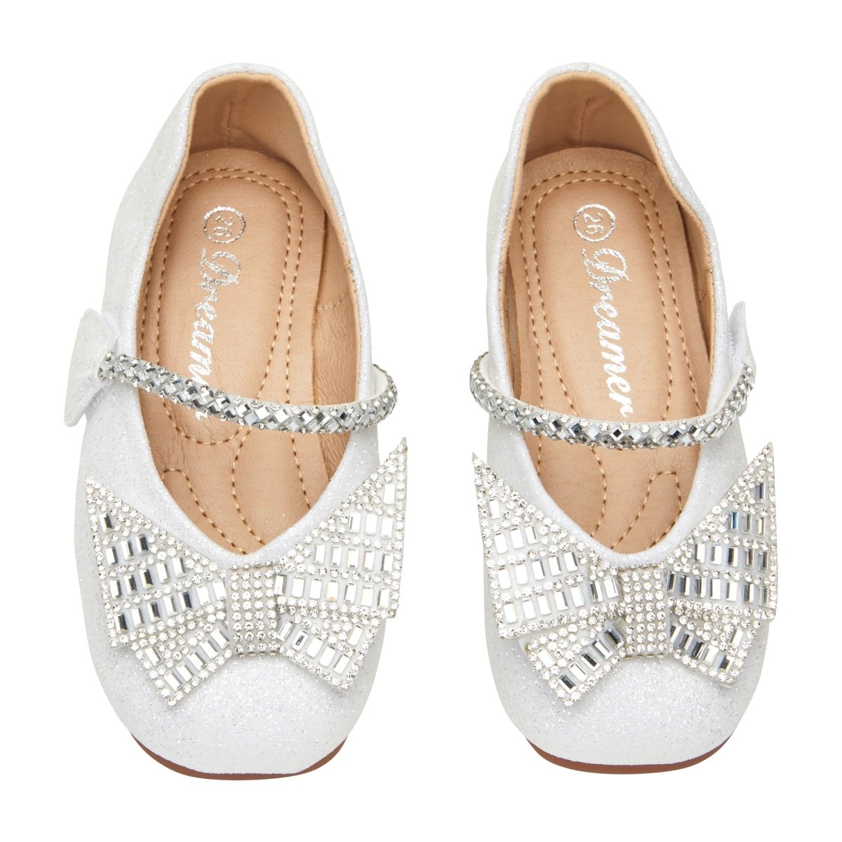 BUTTERFLY CRYSTAL GLITTER SHOES - MINI DREAMERS