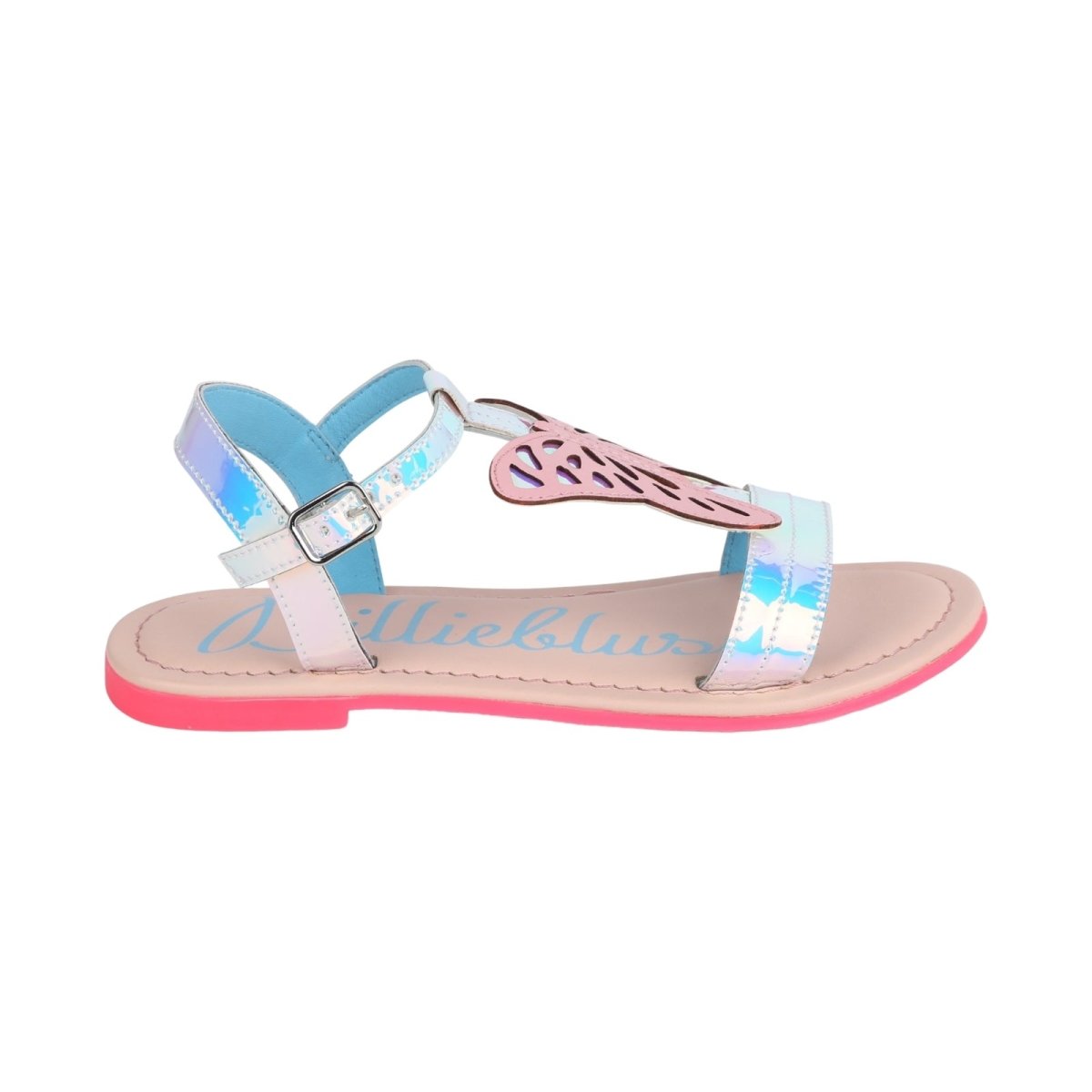 BUTTERFLY IRIDESCENT SANDALS (PREORDER) - BILLIEBLUSH