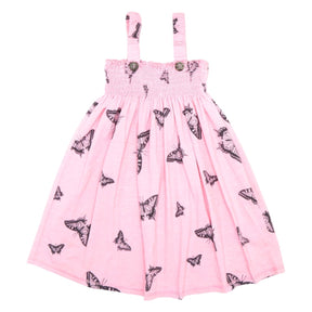 BUTTERFLY SMOCKED DRESS - COZII BY T2LOVE