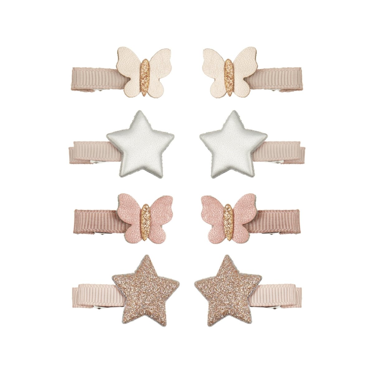 BUTTERFLY & STARS MINI CLIPS - CLIPS