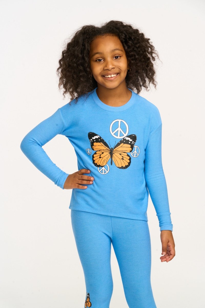 BUTTERFLY SWEATSHIRT (PREORDER) - CHASER KIDS