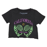 CALIFORNIA WEST COAST TENNIS CROP TSHIRT - PRINCE PETER