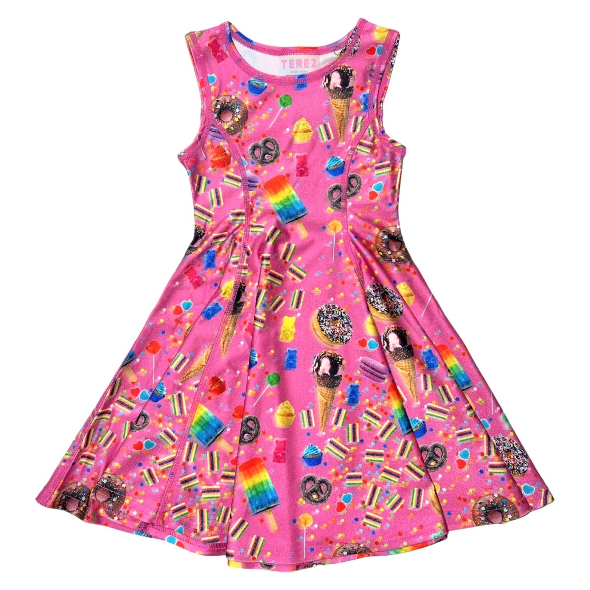 CANDY SPILL TWIRL DRESS - TEREZ