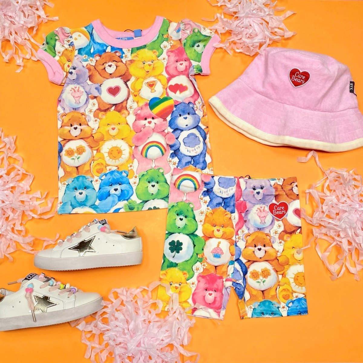 CARE BEARS LOVE ONE ANOTHER BIKER SHORTS - SHORTS