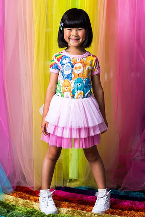 CARE BEARS LOVE ONE ANOTHER CIRCUS TUTU DRESS - DRESSES
