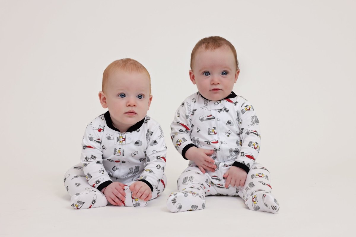 CARS ZIP FOOTIE (PREORDER) - NOOMIE