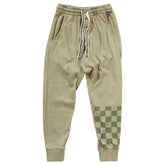 CHECK FLAG SWEATPANTS (PREORDER) - MUNSTER KIDS
