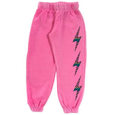 CHECKERED LIGHTNING BOLT SWEATPANTS - FIREHOUSE