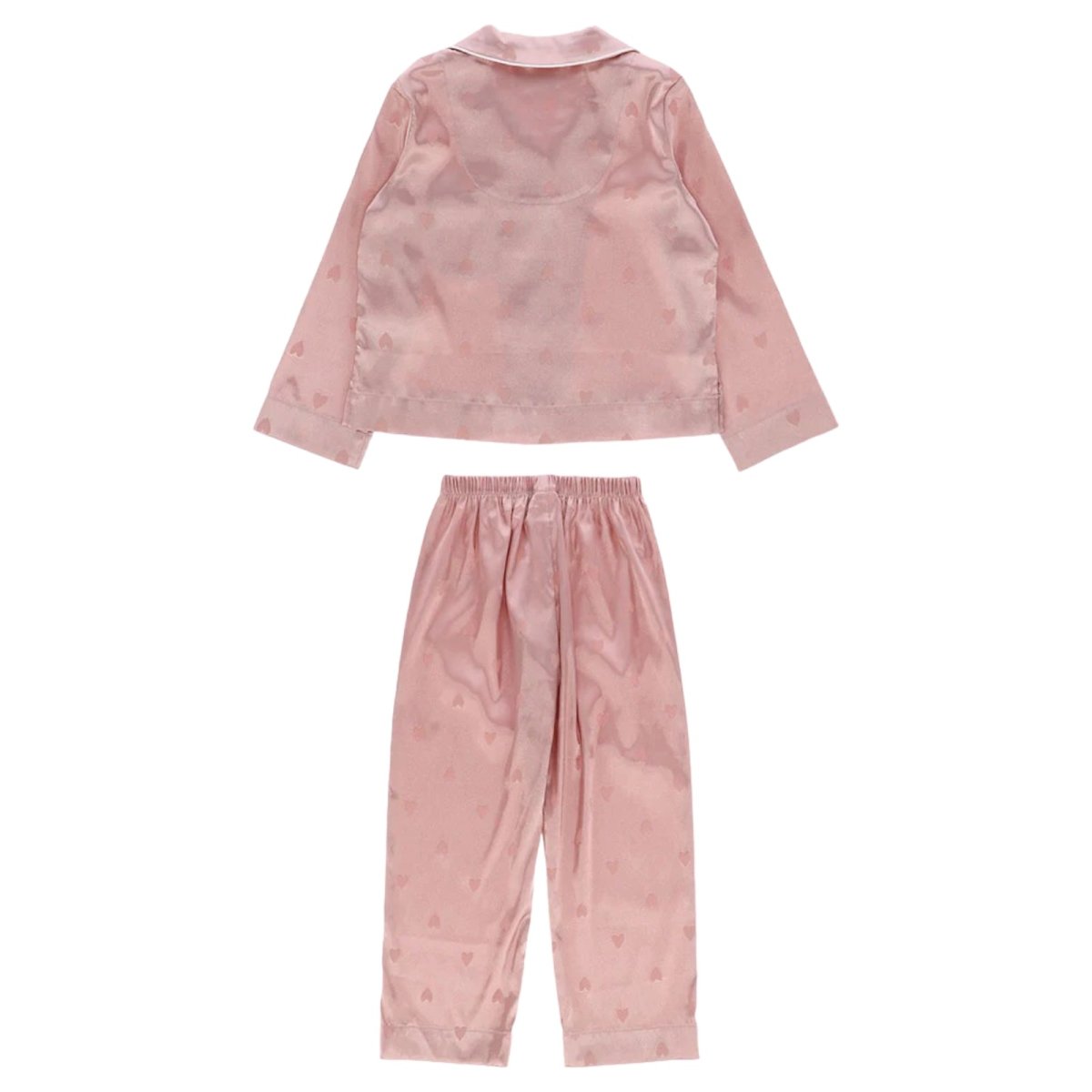 CLAIREY HEARTS SILK TWO PIECE SET (PREORDER) - ANGEL'S FACE