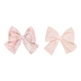 CLOUD BEAR 2 PACK HAIR BOW CLIPS (PREORDER) - HUXBABY