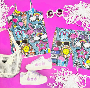 COOL VIBES TANK TOP - MALIBU SUGAR