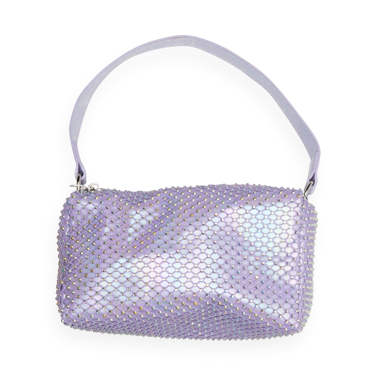 CRYSTAL MESH BAG - PURSES