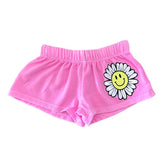 DAISY SMILEY FACE SHORTS - FIREHOUSE