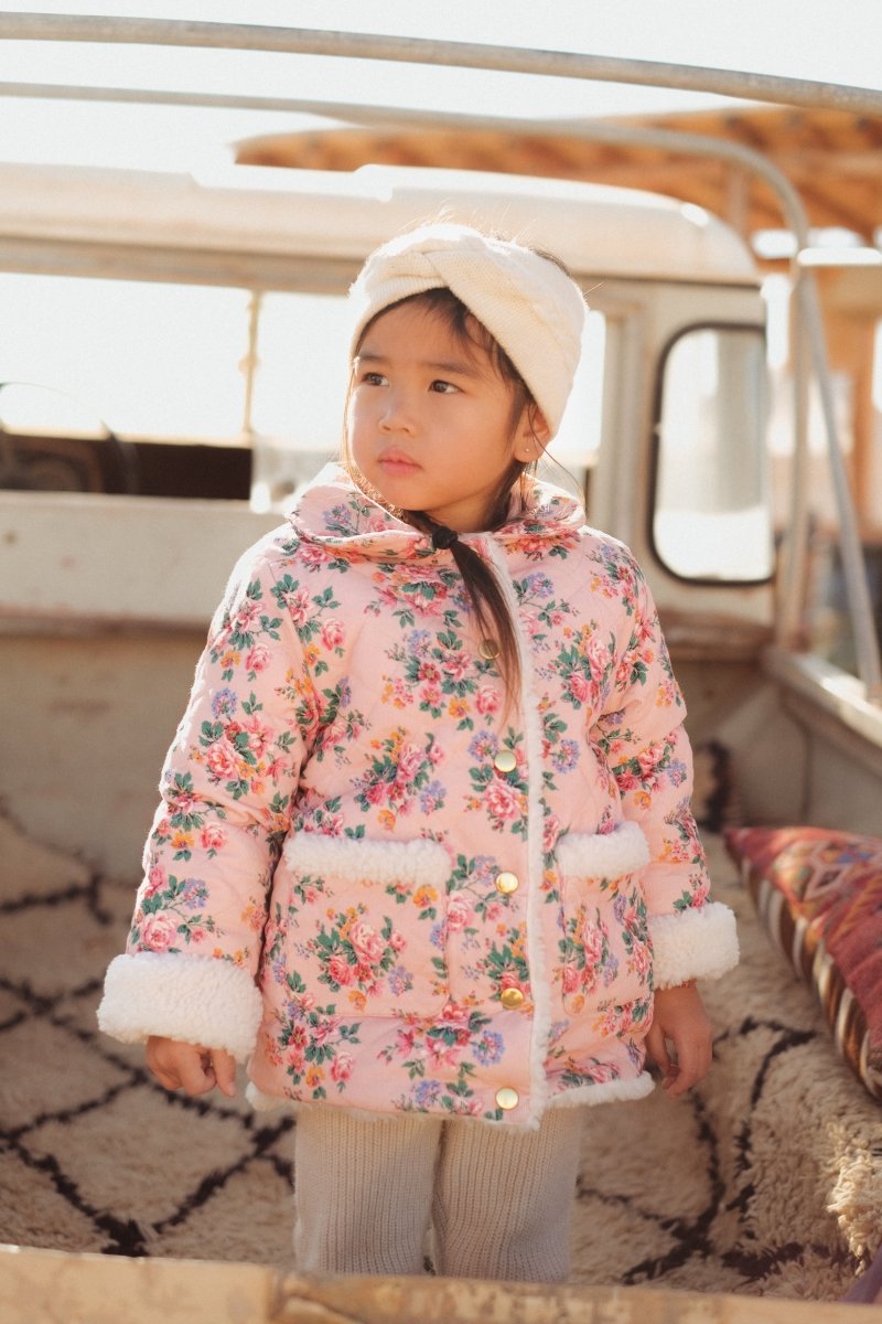 DALILA SEYLAN FLOWERS CORDUROY JACKET (PREORDER) - LOUISE MISHA KIDS