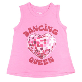 DANCING QUEEN DISCO TANK TOP - CHASER KIDS