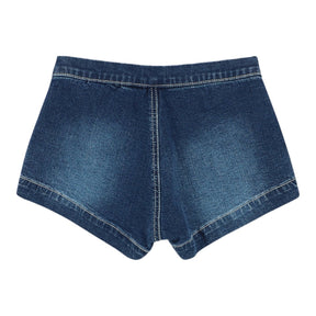 DAVINA DENIM SHORTS - SHORTS