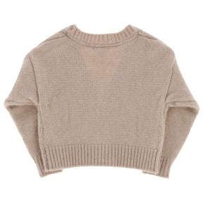DELPHINE CABLE KNIT CARDIGAN - CARDIGANS
