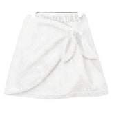 DENIM WRAP SHORTS (PREORDER) - SKIRTS