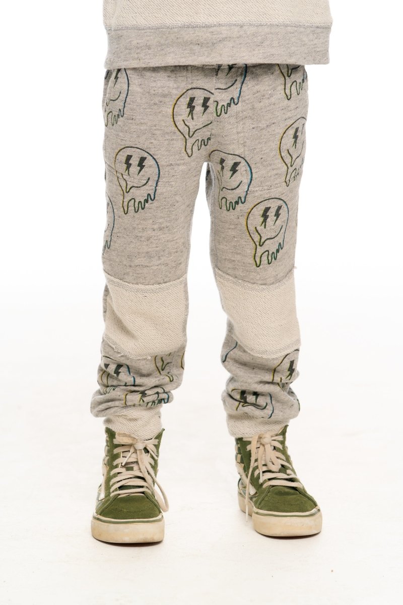 DRIPPING SMILEY FACE SWEATPANTS - SWEATPANTS