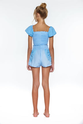 ENZO CROP TOP SHORTS SET - LITTLE PEIXOTO