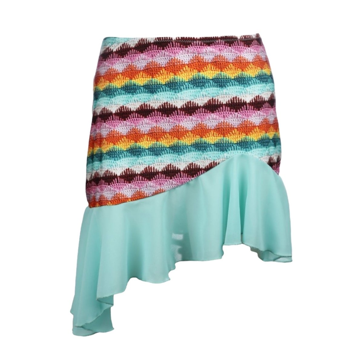 ESTEL KNITTED WRAP SKIRT - COVER UPS