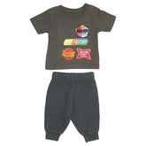 FAST CARS TSHIRT AND SWEATPANTS SET - CALIFORNIAN VINTAGE