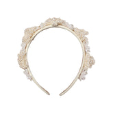 FLORAL PEARLS HEADBAND - NORALEE