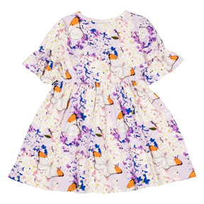 FLORAL RUFFLE DRESS - DRESSES