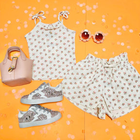 FLOWER PRINT SHORTS - SHORTS