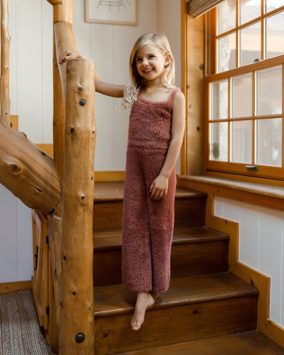 FUZZY TANK AND PANTS SET - RYLEE + CRU