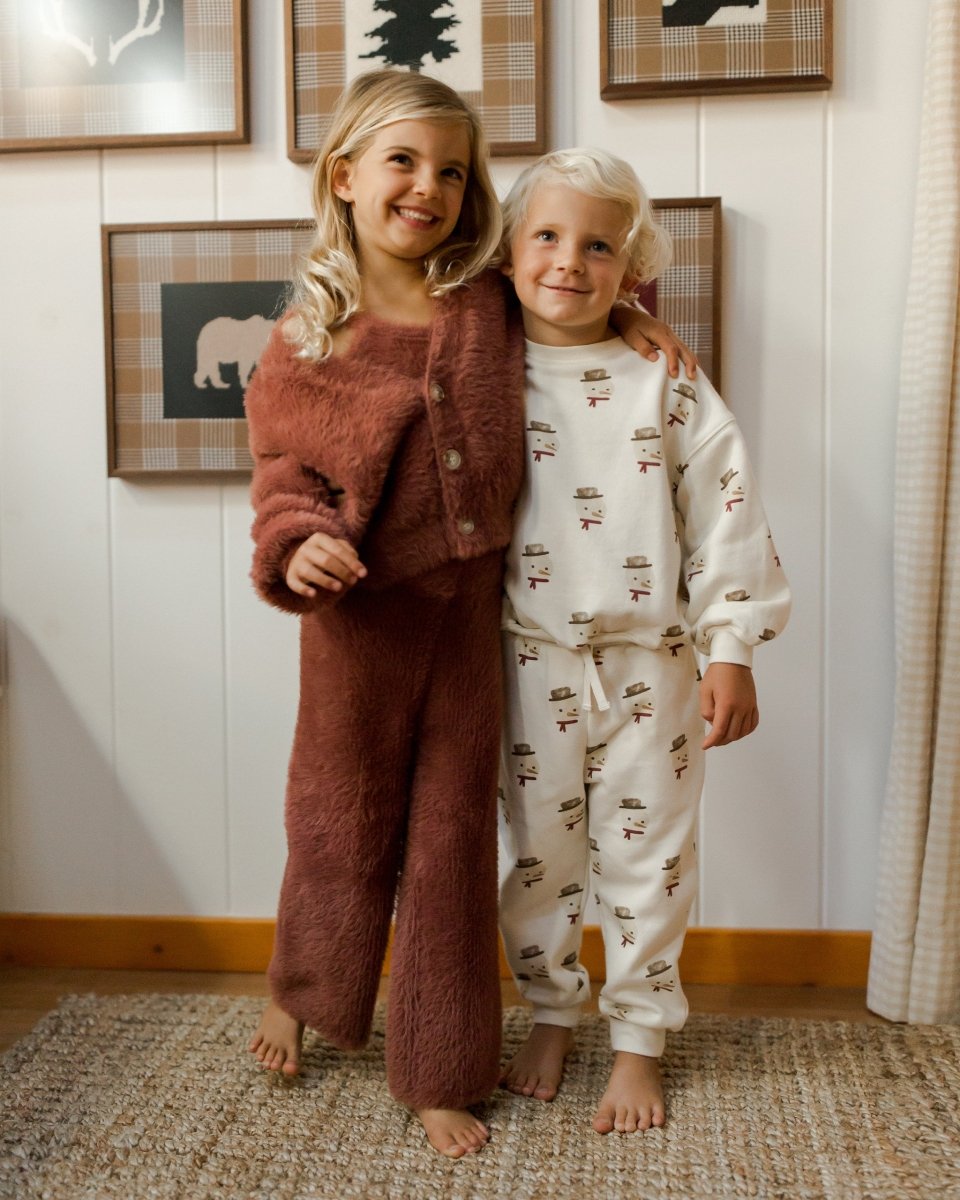 FUZZY TANK AND PANTS SET - RYLEE + CRU