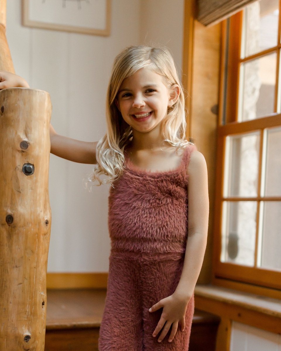 FUZZY TANK AND PANTS SET - RYLEE + CRU