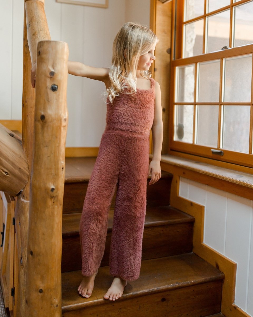 FUZZY TANK AND PANTS SET - RYLEE + CRU